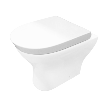 Vellamo Luxury Wrapover Soft Close Toilet Seat with Quick Release Hinges