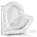 Vellamo D-Shaped Soft-Close Toilet Seat with Quick Release Hinges - 455 x 370mm