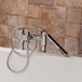 Vellamo Handset Holder for Bath Shower Mixer Taps  - Round