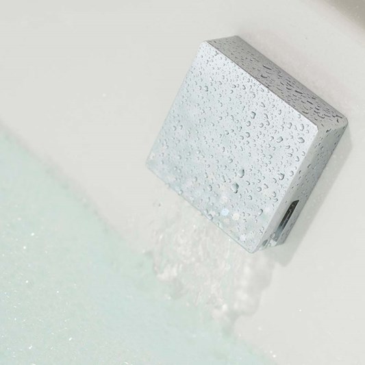 Vellamo Square Bath Overflow Filler with Clicker Waste