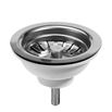 Tre Mercati 1.5" Basket Strainer Waste Without Overflow - Chrome