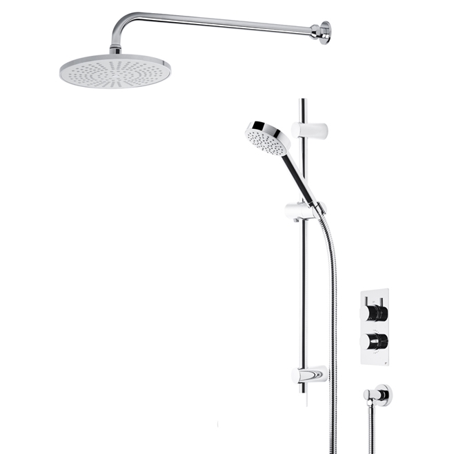 Roper Rhodes Event Round Dual Function Shower System With Fixed Shower Head