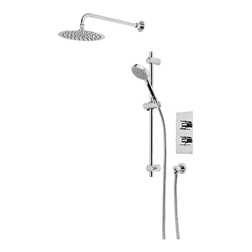 Roper Rhodes Event Round Thermostatic Dual Function Concealed Shower System