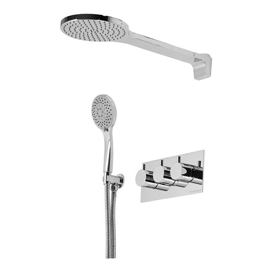 Roper Rhodes Storm Thermostatic Dual Function Concealed Shower System
