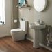 Swift Modern Close-Coupled Toilet with Soft-Close Toilet Seat