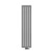 Terma Aero Vertical Designer Panel Radiator - Salt & Pepper - 1800 x 410mm