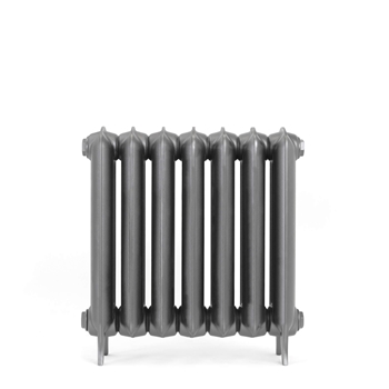 Terma Cast Iron Freestanding Raw Metal 2 Column Radiator - 3 Sizes