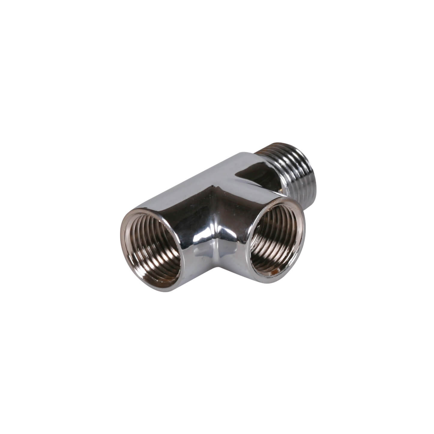 Terma Chrome T-Piece for Dual Fuel Radiators