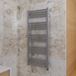 Terma Fiona One Electric Heated Towel Rail with Heating Element - Sparkling Gravel - 1140 x 480mm