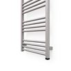 Terma Fiona One Electric Heated Towel Rail with Heating Element - Sparkling Gravel - 1380 x 480mm