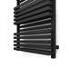 Terma Quadrus Bold One Electric Heated Towel Rail with Heating Element - Metallic Black - 1185 x 450mm