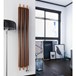 Terma Ribbon V Electric Vertical Radiator with Heating Element - Bright Copper - 1800 x 290mm