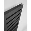 Terma Salisbury Metallic Black Ladder Heated Towel Rail - 1360 x 300mm