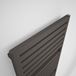 Terma Salisbury Heated Towel Rail - Metallic Black - 1635 x 540mm