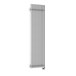 Terma Tune Electric Vertical Radiator with Heating Element - White Crocodile - 1800 x 490mm