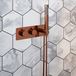 The Tap Factory Vibrance Copper WRAS Approved Concealed Thermostatic Shower Valve with Fixed Shower Head and Shower Handset