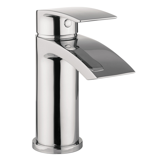 Proflow Tiera Waterfall Basin Mixer with Clicker Waste