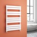 Brenton Avezzano Gloss White Flat Panel Heated Towel Rail