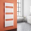 Brenton Avezzano White Flat Panel Heated Towel Rail - 1600 x 600mm