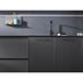 Abode New Media Single Lever Mono Kitchen Mixer - Granite Black