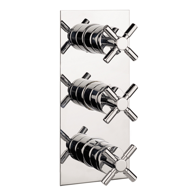Crosswater Totti 3 Outlet Concealed Thermostatic Shower Valve