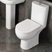 RAK Tonique Close Coupled Full Access Toilet Pan & Soft Close Seat
