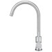 Crosswater Cucina Tropic Side Lever Mono Kitchen Mixer - Brushed Stainless Steel
