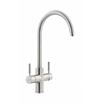 Abode Pronteau Prostream 3 in 1 Instant Hot Water Tap - Brushed Nickel