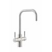 Abode Pronteau Prostyle 3 in 1 Instant Hot Water Tap - Brushed Nickel