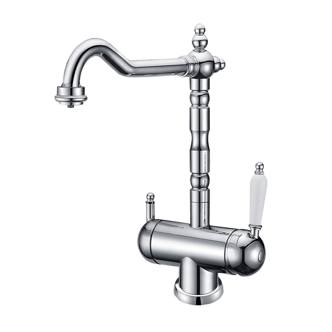 Vellamo Traditional 4 in 1 Instant Hot & Cold Boiling Water Tap with WRAS Approved Boiler Unit & Filter