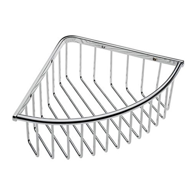 Adele Wall Mounted Deep Triangular Corner Basket