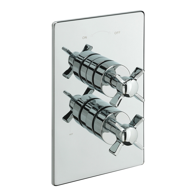 Tre Mercati Traditional 2 Outlet Concealed Thermostatic Shower Valve