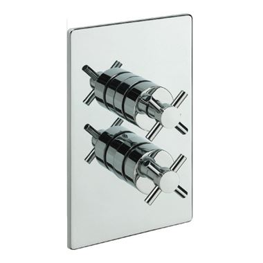Tre Mercati Erin Concealed 2 Outlet Thermostatic Shower Valve With Diverter