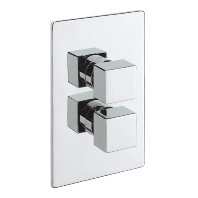 Tre Mercati Geysir 2 Outlet Concealed Thermostatic Shower Valve