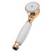 Tre Mercati Victoria Single Function Traditional Shower Handset - Antique Gold