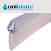 Uniblade Universal Shower Screen Seal for Straight or Curved 4-10mm Glass