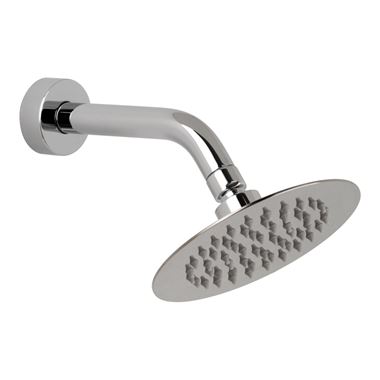 Vado Aquablade 150mm Fixed Slimline Shower Head With Shower Arm
