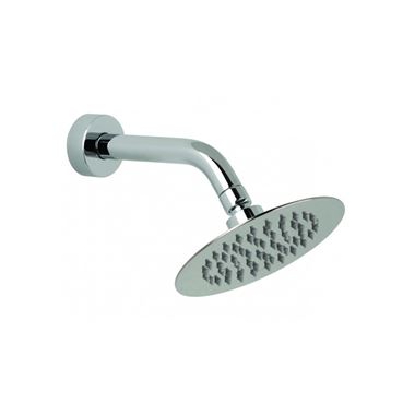 Vado Aquablade 150mm Fixed Slimline Shower Head with Shower Arm