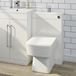 Vellamo Aspire Back to Wall WC Toilet Unit - Gloss White