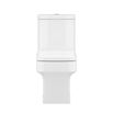 Vellamo Aspire Modern Square Toilet with Wrapover Soft-Close Seat