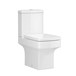 Vellamo Aspire Modern Square Toilet with Soft-Close Seat