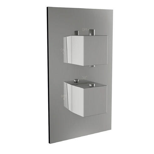 Vellamo Blox 1 Outlet Concealed Thermostatic Shower Valve
