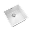 Vellamo Designer 1 Bowl Comite Composite Undermount Kitchen Sink & Waste - 440 x 440mm