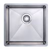 Vellamo Designer Single Bowl Undermount Stainless Steel Kitchen Sink & Waste Kit - 450 x 440mm
