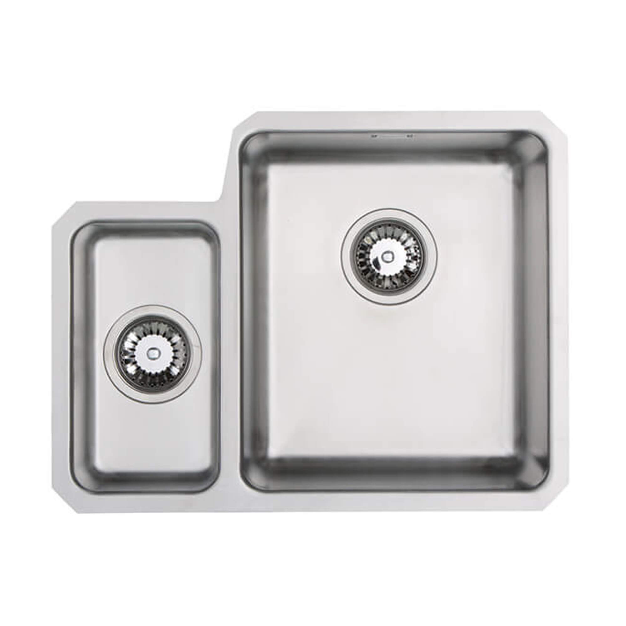 Vellamo Horizon 1.5 Bowl Undermount Stainless Steel Kitchen Sink