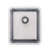 Vellamo Horizon Compact 1 Bowl Undermount Stainless Steel Kitchen sink & Waste Kit - 390 x 450mm
