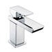 Vellamo Relate Waterfall Basin Mixer with Clicker Waste