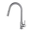 Vellamo Touch Control Single Lever Mono Pull Out Kitchen Mixer Tap - Brushed Nickel