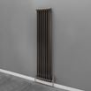 Butler & Rose 2 Column Vertical Radiator - Bare Metal Lacquer Finish - 1800mm