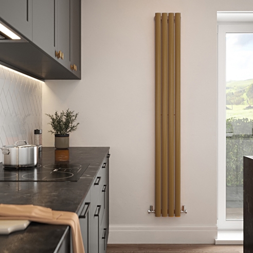 The Tap Factory Vibrance Single Panel Vertical Radiator 1800 x 236mm - 15 Colours Available